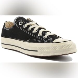 Converse Women's Black and White Trainers size 6